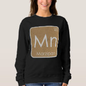 Marzipan Mn Periodic Table Element Honey Sugar Con Sweatshirt (Vorderseite)