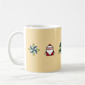 Marzipan Origami Christmas Kaffeetasse (Links)