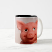 Marzipan Pig 001 Zweifarbige Tasse (VorderseiteRechts)