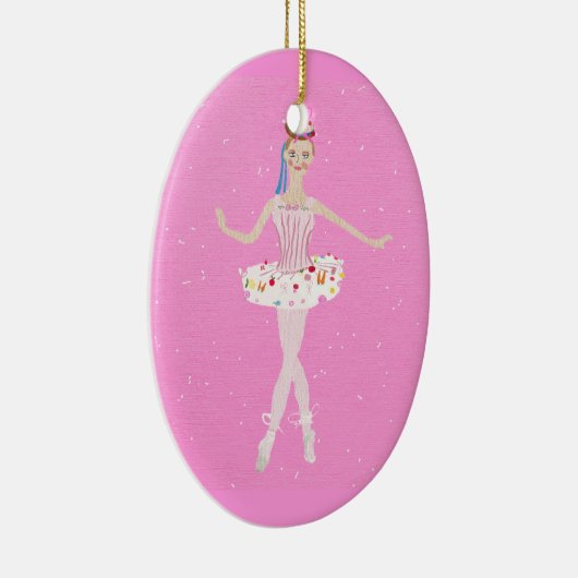 Marzipan-Verzierung Keramikornament (Rechts)