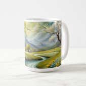 Märzwinde Kaffeetasse (VorderseiteRechts)
