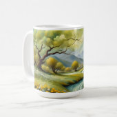 Märzwinde Kaffeetasse (Vorderseite Links)