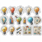 Más ideas! aufkleber (Vorderseite)