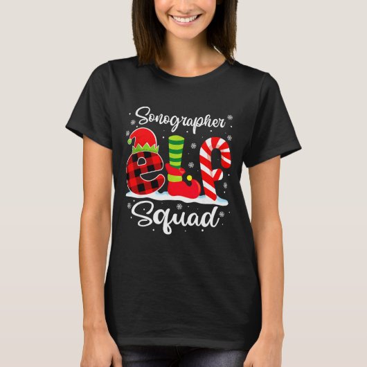 Mas Matching X Squad Elf Sonografin T-Shirt (Vorderseite)