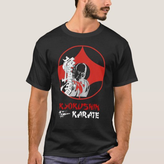 Mas Oyama Kyokushin Karate emblem T-Shirt (Vorderseite)