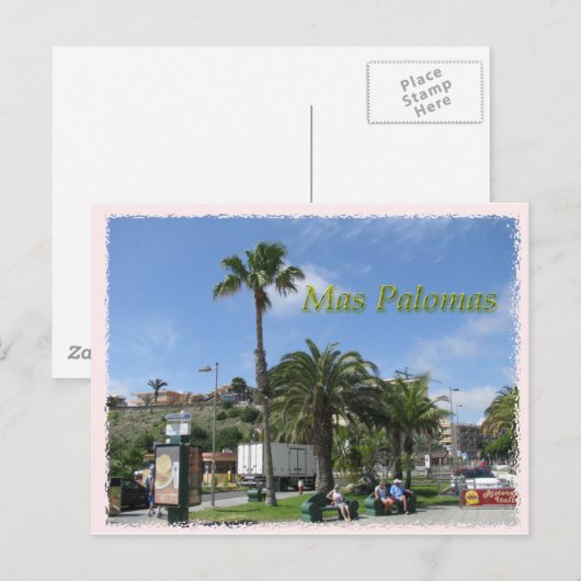 Mas Palomas 001 Postkarte (Vorne/Hinten)