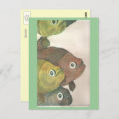 mas Piranhas Postkarte (Vorne/Hinten)