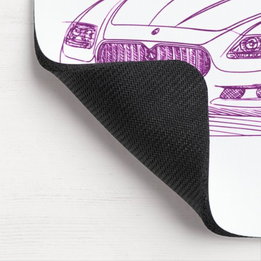 Mas Quattroporte 2010 Mousepad (Ecke)