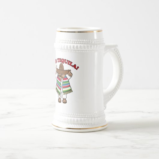 Mas Tequila! Bierglas (VorderseiteRechts)