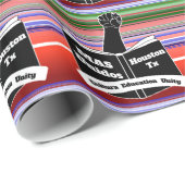 MAS Unidos HTX Serape Geschenkpapier (Rolleneckpunkt)