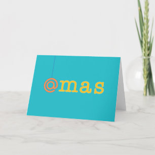 @mas Xmas Grußkarte Feiertagskarte