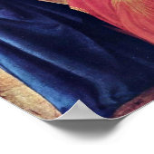 Masaccio - Kreuzigung Christi Poster (Ecke)