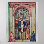 Masaccio - Trinity ??????: De Drie-Eenheid Poster (Vorne)