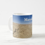 Masada-Blick Kaffeetasse (Vorderseite Links)