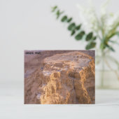 MASADA, ISRAEL POSTKARTE (Stehend Vorderseite)