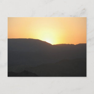 Masada Sunrise - Individuell angepasst Postkarte