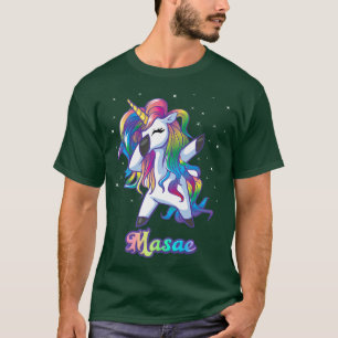 MASAE Unicorn Geschenke für Mädchen Geburtstagsges T-Shirt