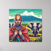 MASAI ART LEINWAND WALL FRAME (Vorderseite)