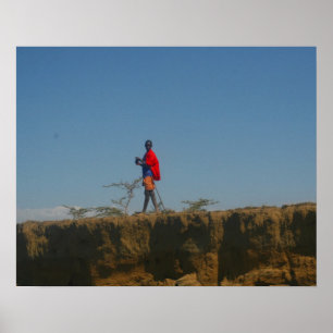 masai kenya poster