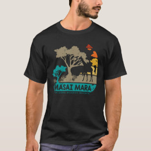 Masai Mara Safari Nationalpark Kenya Serengeti T-Shirt