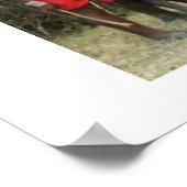 MASAI WARRIOREN IN KENIA AFRIKA POSTER (Ecke)