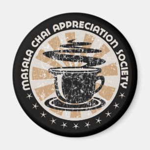 Masala Chai Anerkennungs-Gesellschaft Magnet