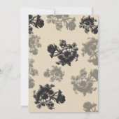 Masala Flora Save the Date Einladung (Rückseite)