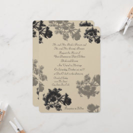 Masala Flora Wedding Einladung