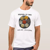 Masala in Mangan T-Shirt (Vorderseite)
