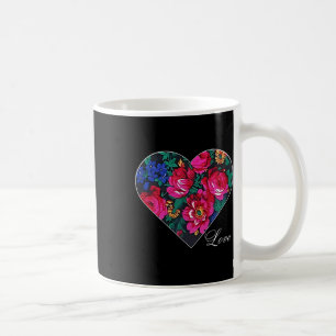 Masani Scarf Floral Heart Liebe Native American Kaffeetasse