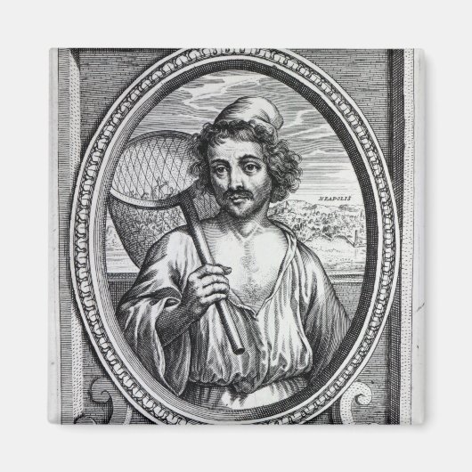 Masaniello, eingegraben von Petrus de Iode Magnet (Vorne)
