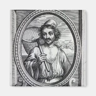 Masaniello, graviert von Petrus de Iode Magnet