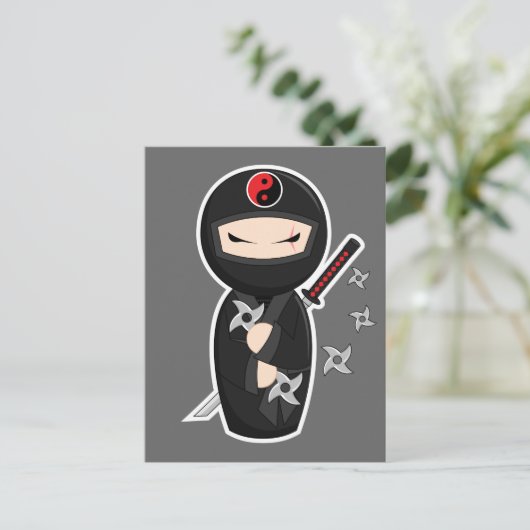 Masaru Postkarte (Stehend Vorderseite)