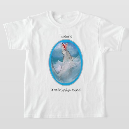 Masasaurus oder Whale-asaurus T-Shirt (Ablage )