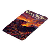 Masaya-Vulkan Nicaragua Magnet (Linke Seite)