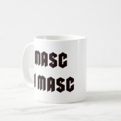 Masc 4 Masc Kaffeetasse (Vorderseite Links)