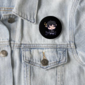 Masc Rover Chibi Wuthering Waves Sticker Button (Beispiel)
