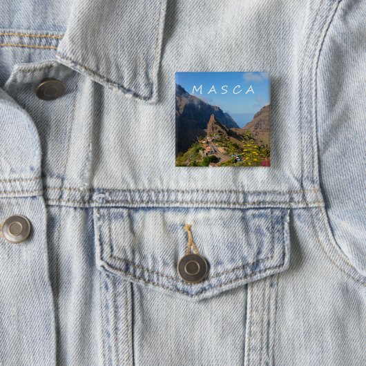 Masca in Spanien Button (Beispiel)