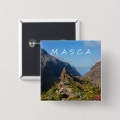 Masca in Spanien Button (Vorne & Hinten)