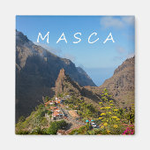 Masca in Spanien Magnet (Vorne)