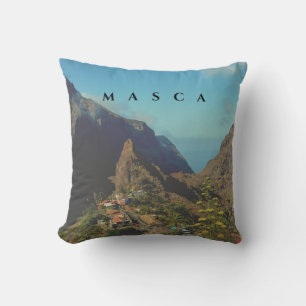 Masca in Spanien - Mit zwei verschiedenen Seiten Kissen