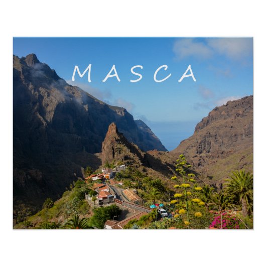 Masca in Spanien Poster (Vorderseite)