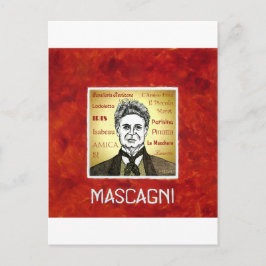 Mascagni Postkarte