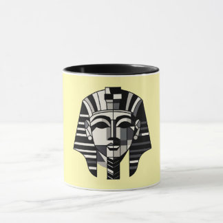 Máscara de Tutankamon poligonal Tasse