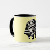 Máscara de Tutankamon poligonal Tasse (Vorderseite Links)