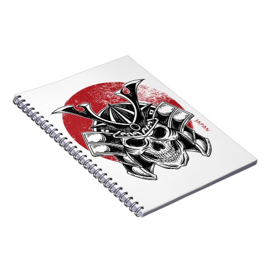 Máscara Oni / Oni Mask Notebook Notizblock (Rechte Seite)