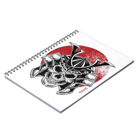 Máscara Oni / Oni Mask Notebook Notizblock (Linke Seite)