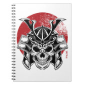 Máscara Oni / Oni Mask Notebook Notizblock (Vorderseite)