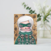 Mascara Postkarte (Stehend Vorderseite)