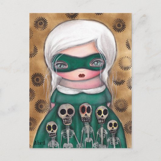 Mascara Postkarte (Vorderseite)